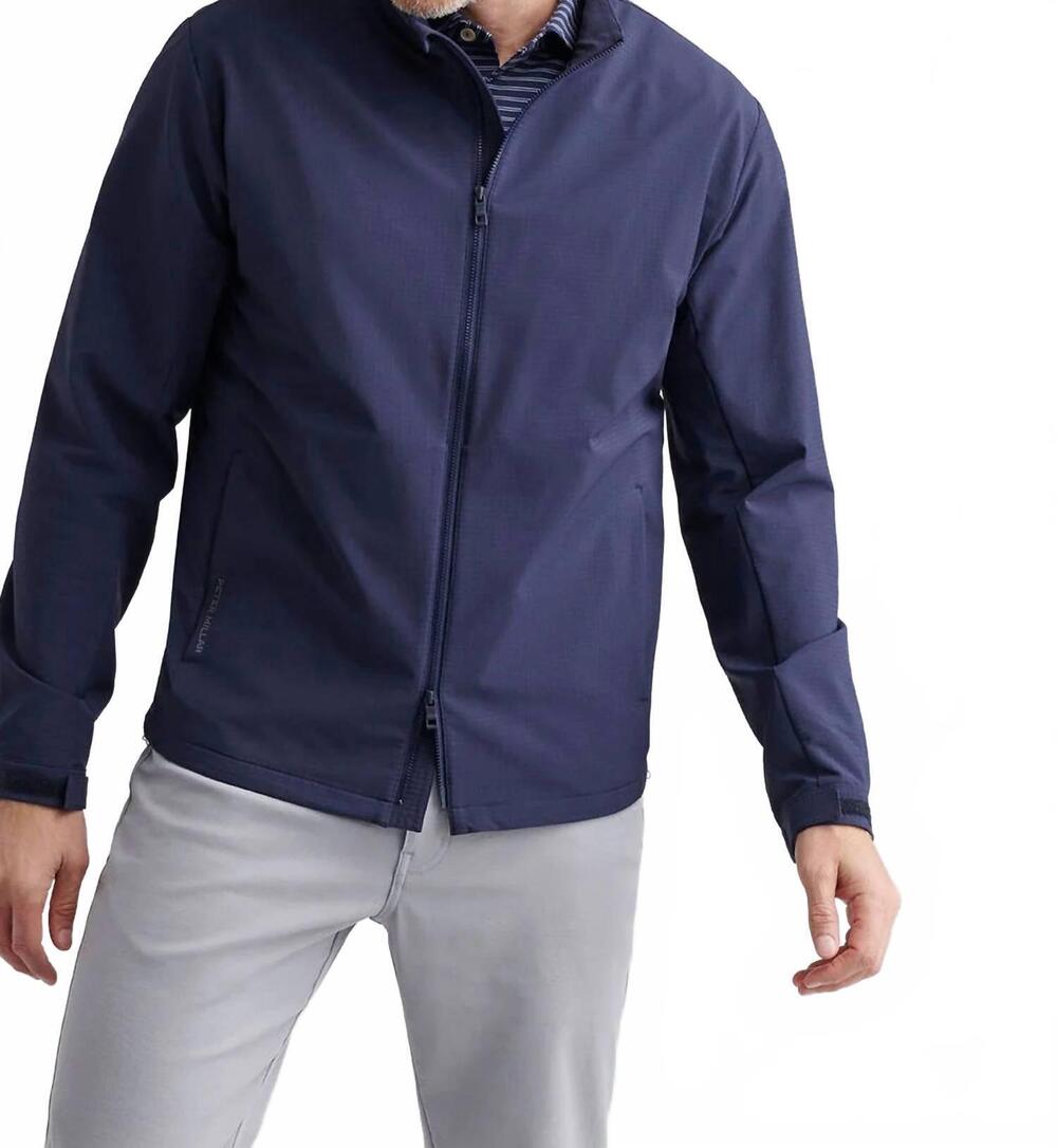NEW PETER MILLAR gust jacket in navy